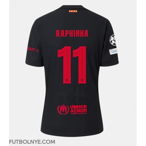 Camiseta Barcelona Raphinha Belloli #11 Visitante Equipación 2024-25 manga corta